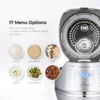 Heating Rice Pressure Cooker 10 Cup Full Stainless Steel Interior with Non-Stick Coating-3-Language Voice Nav 2