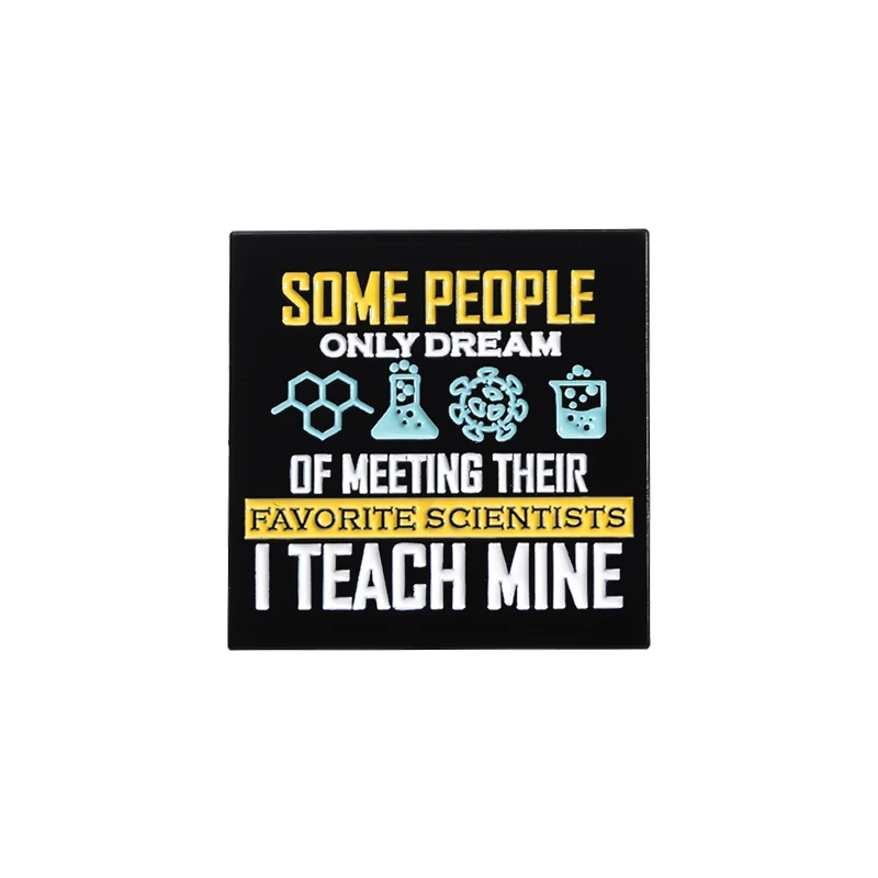 Creative Code Enamel Pin: Programmer & Chemistry Inspired Metal Brooch Badge