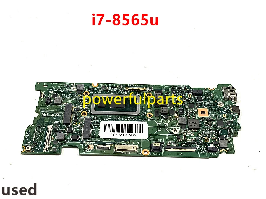 

Working Good For Dell Inspiron 13 7390 Motherboard With i7-8565u Cpu+16G RAM On-board 0MWW1R CN-0MWW1R Used Tested Ok