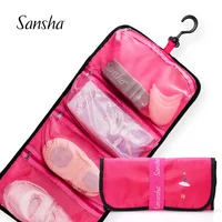 Sansha High Quality Waterproof Hanging Storage Bag Black Fushia Portable Bag 92BB1012P 1