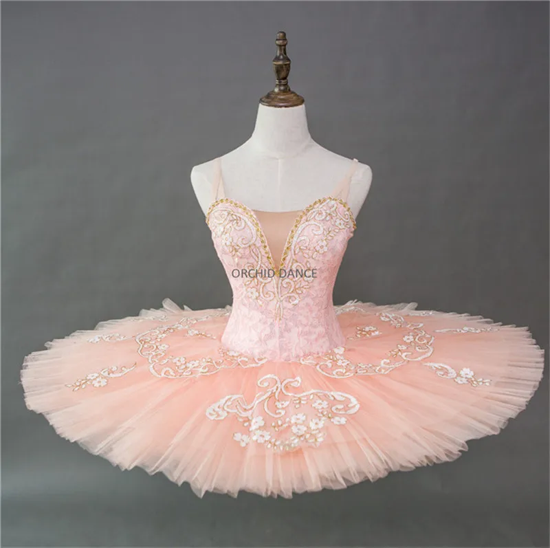 

Professional 12 Layers Performance Women Adult Kids Girls Custom Size Peach Sugar Plum Fairy Ballet Tutu