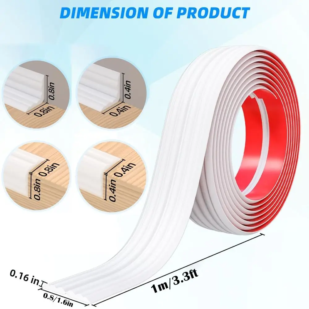 Flexible TPE Corner Protector Strip for Walls