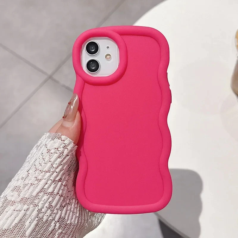 Candy Color Silicone Soft Mobile Phone Case