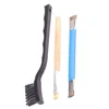 Brushes 3pcs 7 Inch Nylon Double-ended Soft PCB ESD Cleaning For Mobile Phone Motherboard Repair Tools