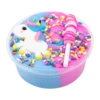 2.03oz Color Unicorn Fluffy Butter Slime Diy Super Soft False Cake Non-Sticky Slime Charms Supplies Plasticine Modelling Toys 3