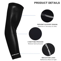 Ice Silk Sleeves Cycling Arm Sleeves Sun Protection Quick Dry Summer Outdoor Sports Running Basketball Cool Bicycle Arm Sleeves 2