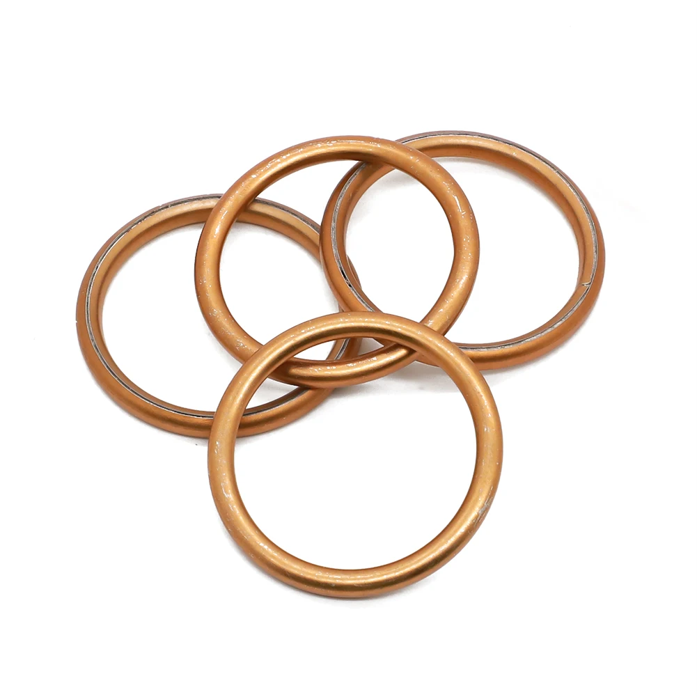 4PCS Exhaust Pipe Gasket For Yamaha YFS200 Blaster 1989-2000 2006 For Honda CB700 CB750 CB900 CB1000C CB1100F 18291-MM5-860