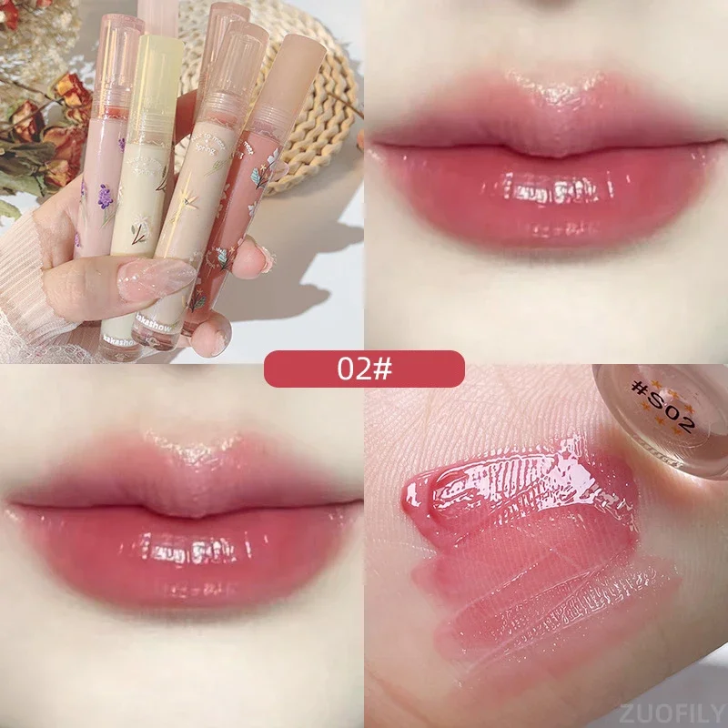 6 Colors Mirror Lip Gloss Moisturizing Nude Lipgloss
