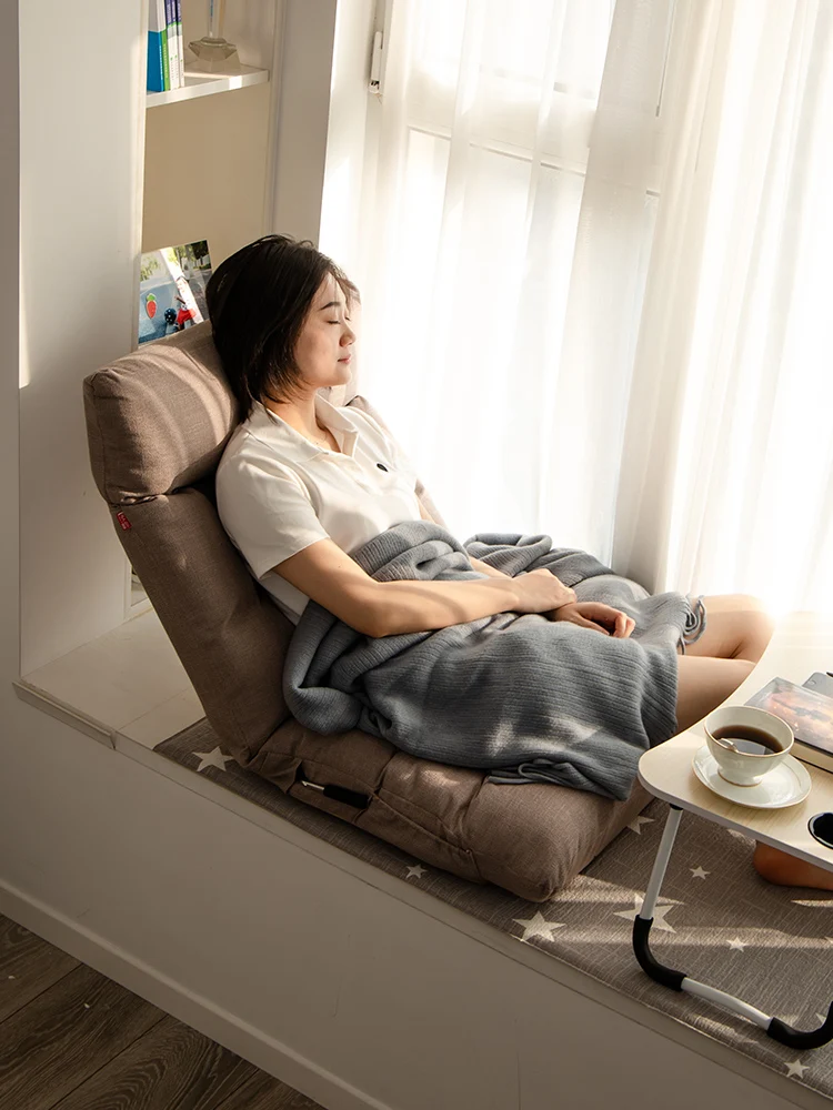 Floating window sofa integrated folding chair cushion Japanese lazy tatami bed back room furniture sleeper |