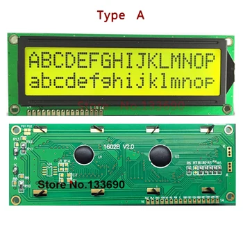 LCD 1602 16x2 Yellow Blue Display 1
