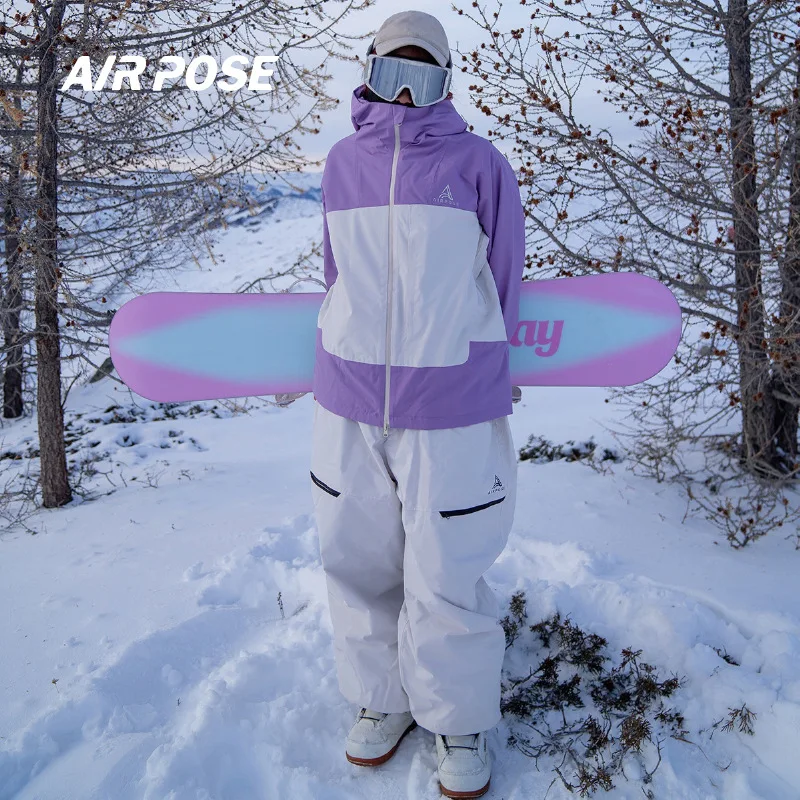 New Ski Jacket Professional 15K Waterproof Windproof Thick Warm Winter Outdoor Snow Coat Snowboarding Clothing Women Men