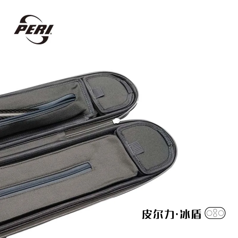 Peri-公式アイスシールドプールキューキット、ハードケース、2x2