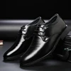 Leather Shoes for Men Luxury Formal Dress Male Plus Size Party Wedding Office Work Slip Business Casual Oxfords Loafers Fomer 4