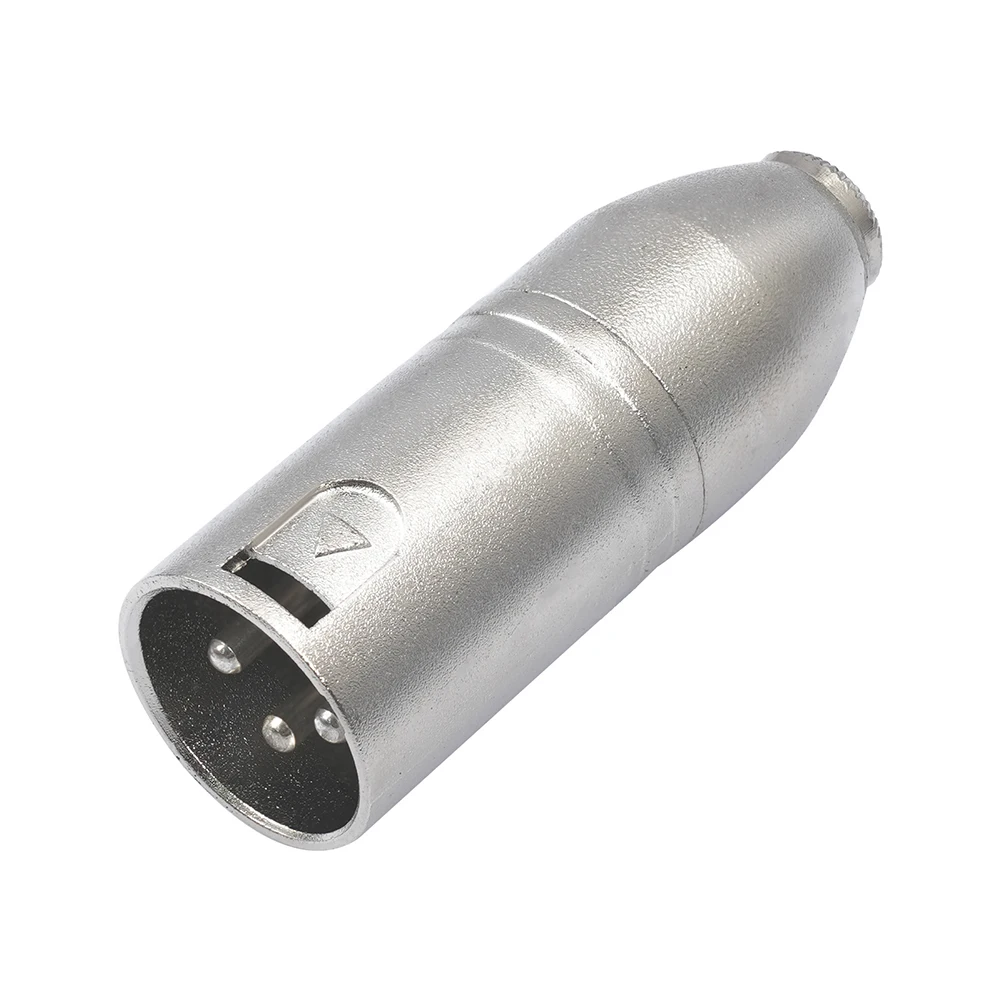 3.5MM Female To Big Three-core Balanced XLR-Canon Male Audio Adapter Mixer Camera Microphone 3.5 Female To-Canon Male Adapter