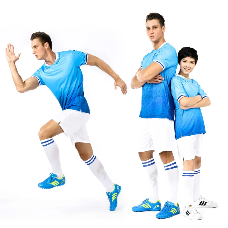 18 Colors Towel Bottom Sports Soccer Socks Adults Kids Breathable Football Club Knee High Training Running Long Stocking