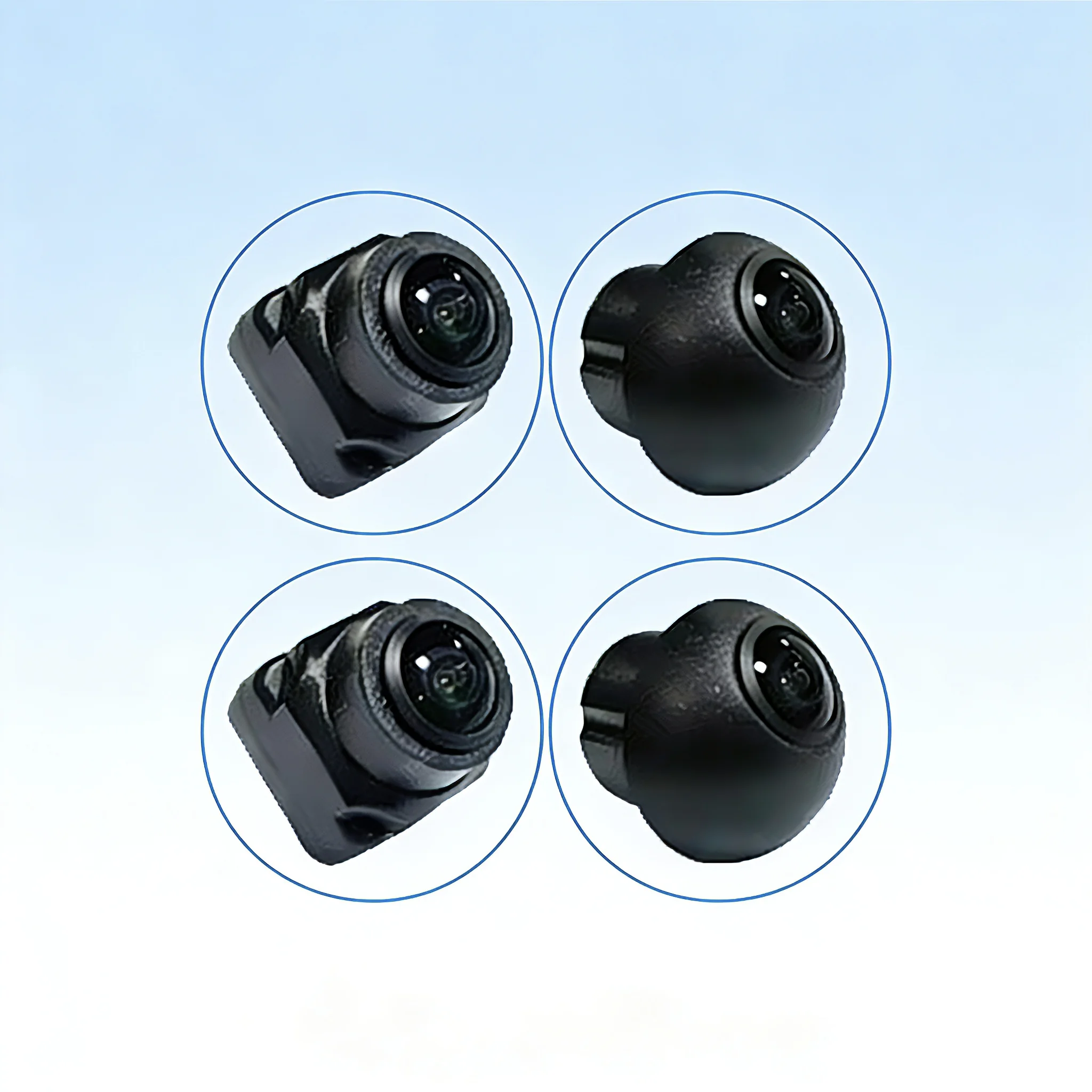  662 카메라용 360도 버드뷰 시스템,  307 카메라용 차량 2D/3D 서라운드 뷰 카메라 시스템 1080P 유니버설