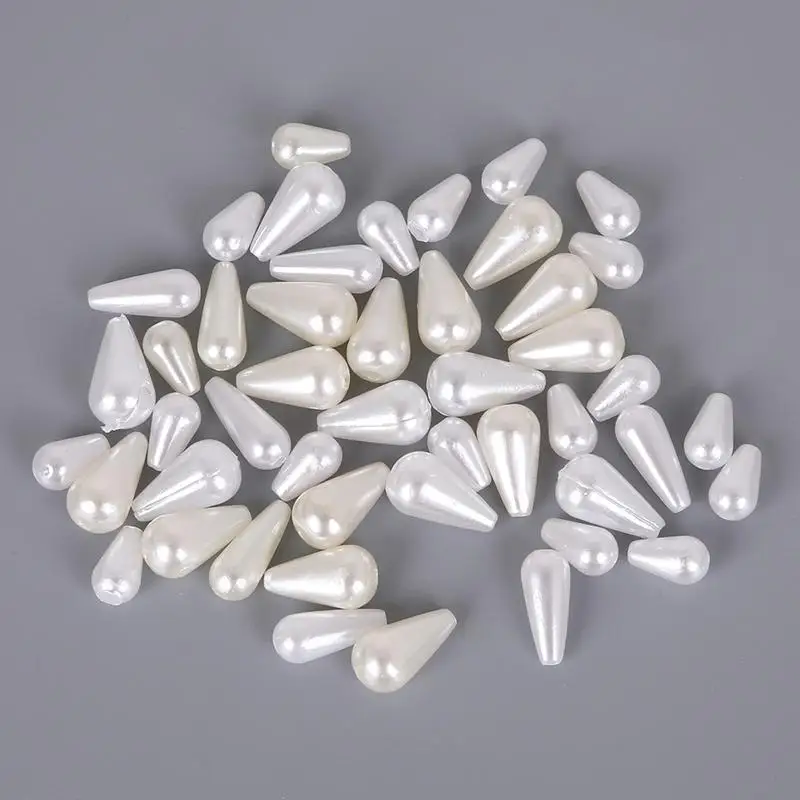 Colorful Beige ABS Imitation Pearl Beads