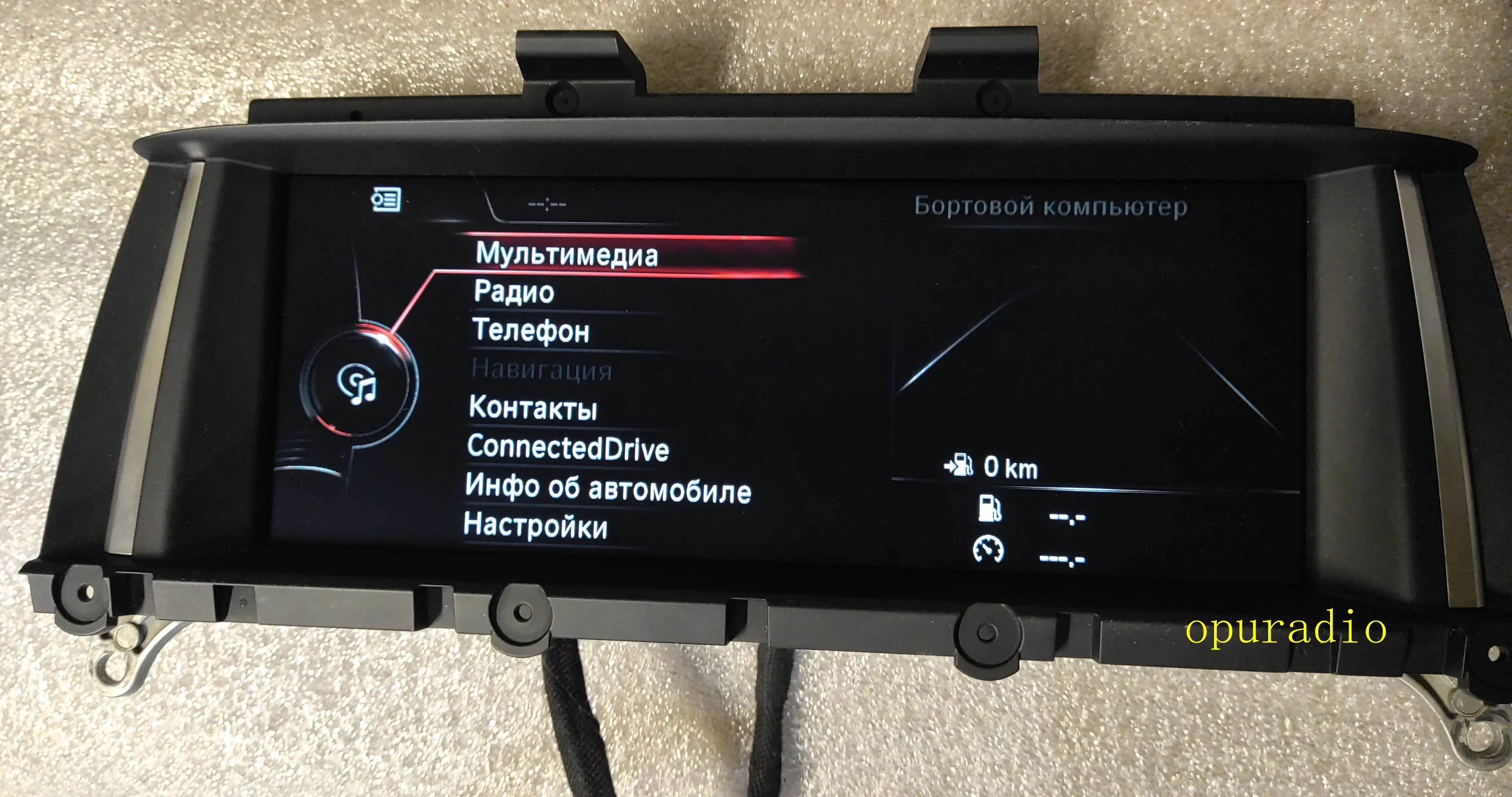 Pannello display schermo LCD 8,8 LQ088K5RZ01 05 06 BMW X3 F25 13-2015