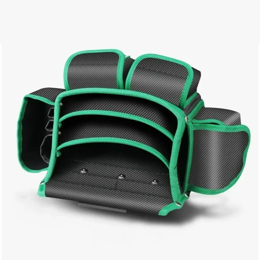 LAOA Electrician's Waist Bag Waterproof and Sturdy Multifunctional Carpenter's Bag Thickened 1680D Oxford Fabric Home Toolbag 4
