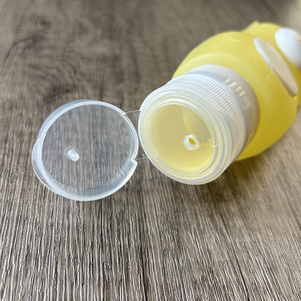 Leak-Proof Silicone Travel Toiletry Bottles - Refillable and Squeezable, BPA-Free