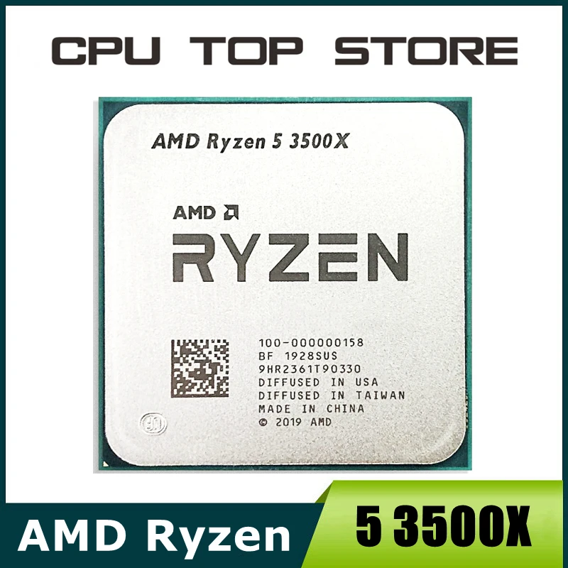 thumbnail image 1 of Procesador AMD Ryzen 5 R5 3500X de 3,6 GHz, 6 núcleos y 6 subprocesos, socket AM4, 1 of 4