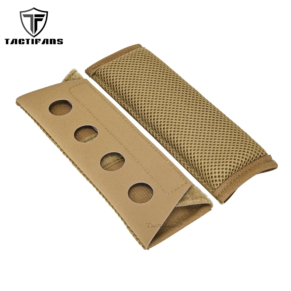 

Tactical FCPC Cushion Mesh Shoulder Pads Soft Comfort Padded Strap Laser Cut Airsoft JPC AVS SS Hunting Vest Gear Accessories