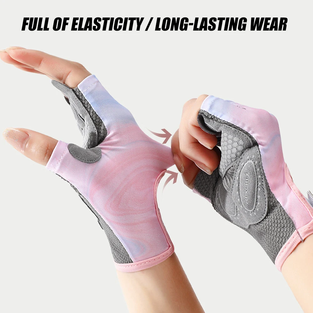 1 Paire De Gants D'exercice De Musculation Respirants Avec Support