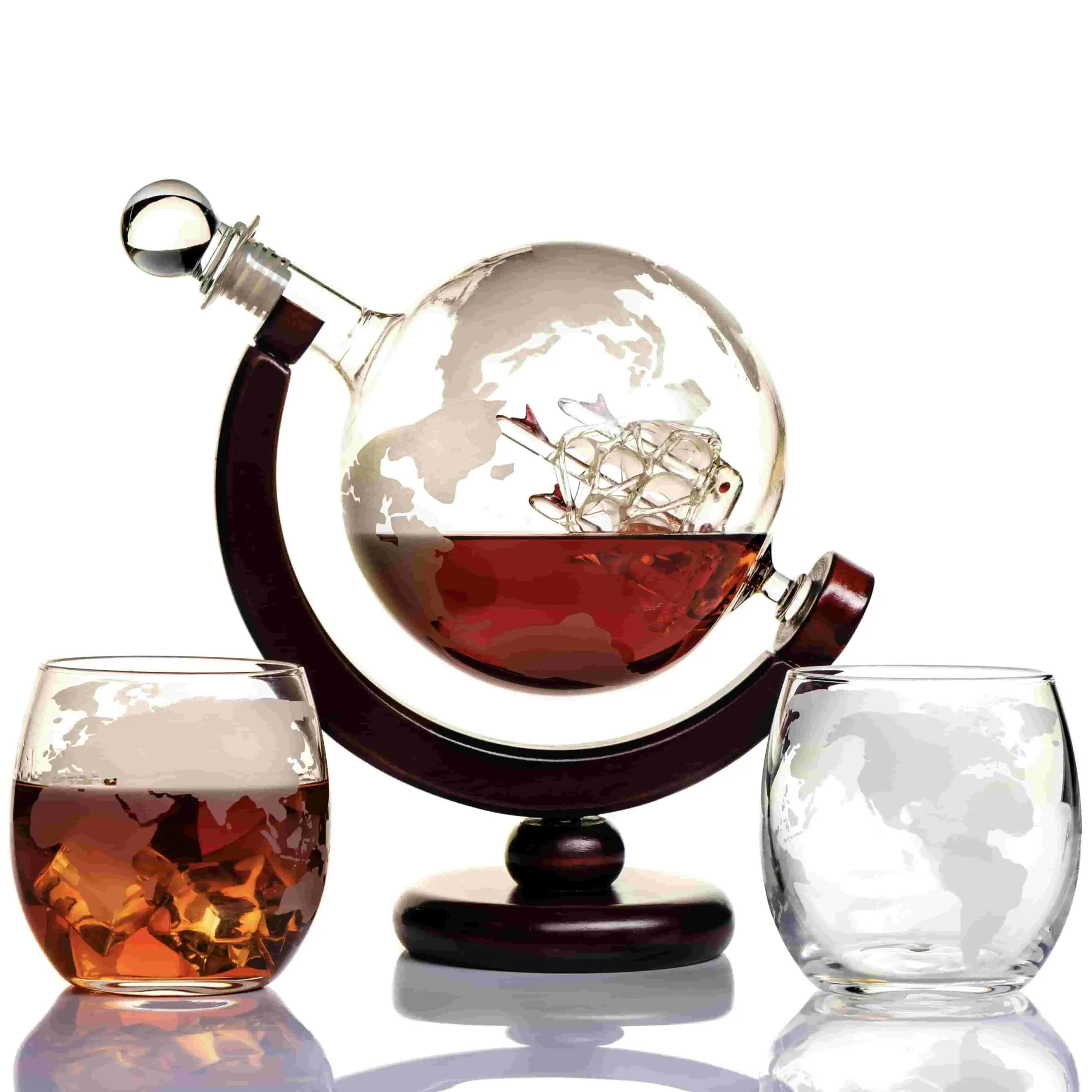 Globe Glass Decanter