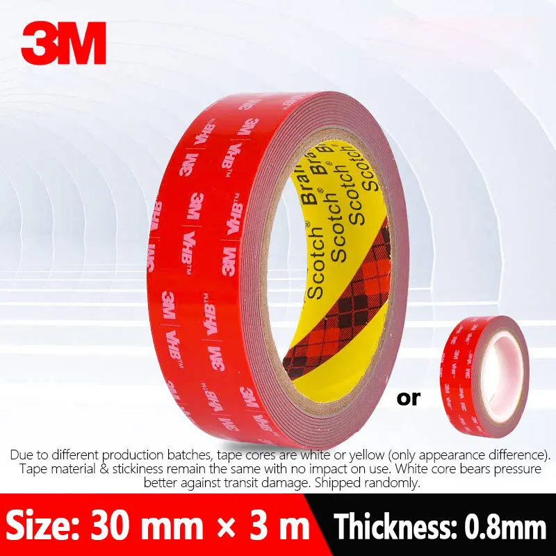 High Strength Automotive Grade Waterproof Foam Tape - 3M Double Sided Adhesive