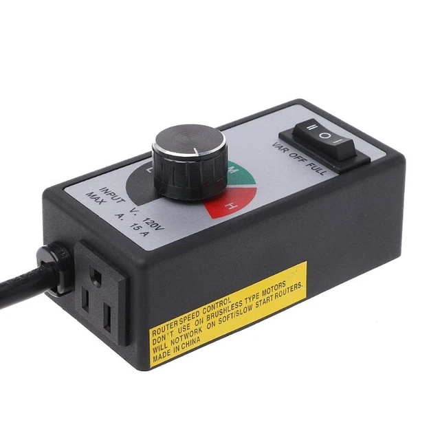 Regulador De Velocidad Variable Con Perilla Para Motor De Ventilador
