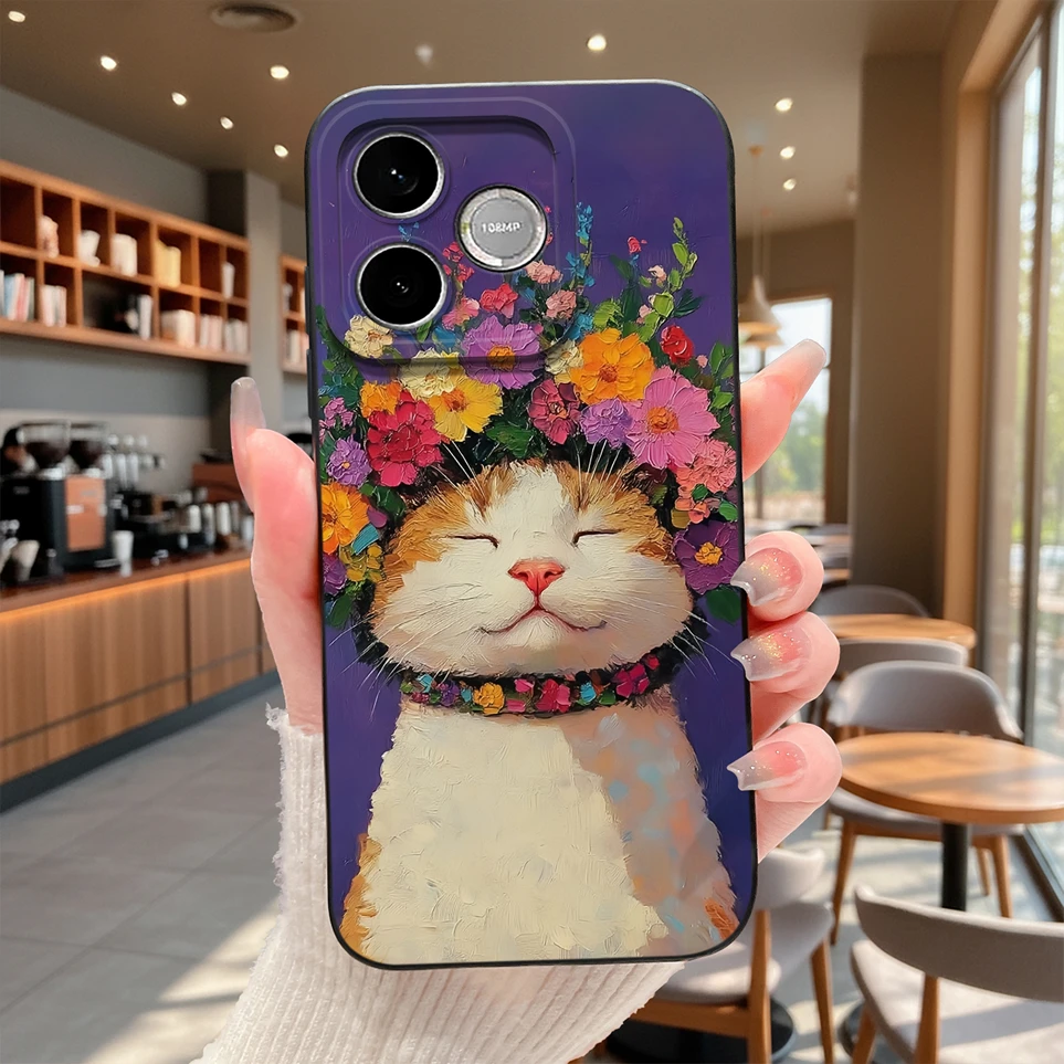 Elegant Sun and Moon Protective Phone Case Shell