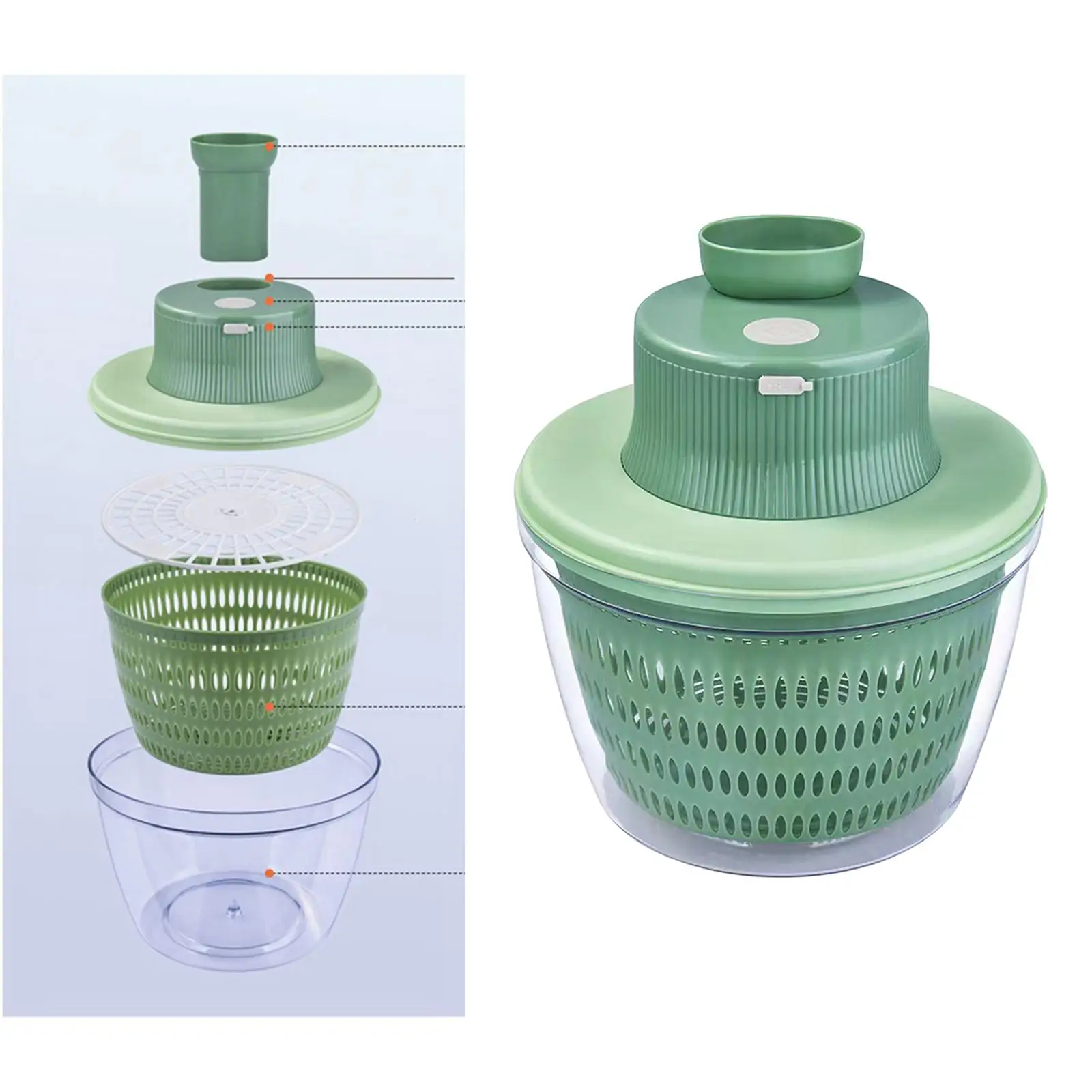 

Veggie Chopper Mixer Multifunctional Salad Vegetable Dryer Mixer Kitchen Accessories