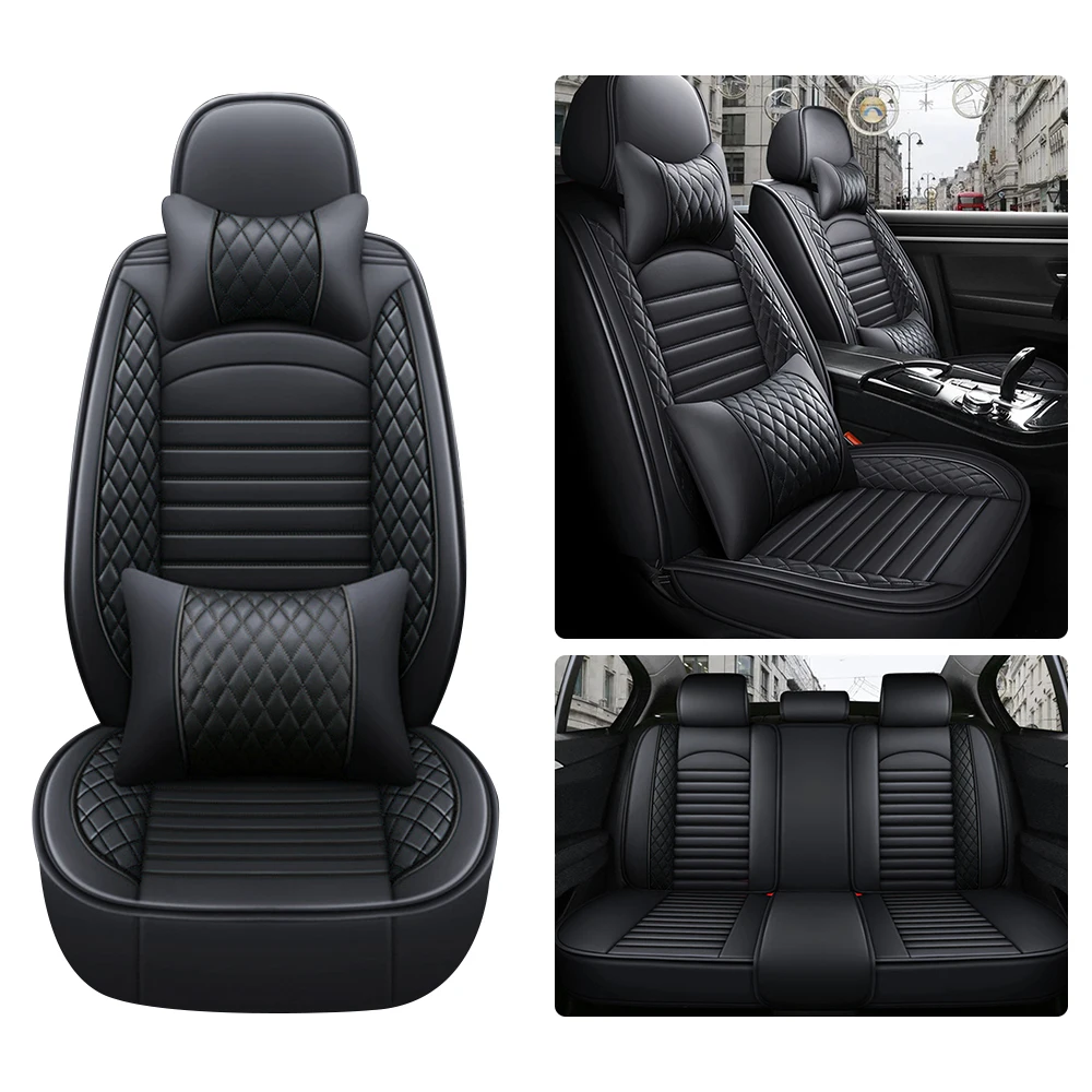 5-Seat PU Leather Covers 5