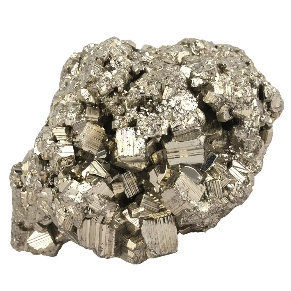 TUMBEELLUWA 1Pc Natural Irregular Chalcopyrite Raw Rough Crystal Cluster Mineral Specimen Healing Gem stone