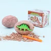 SUNPAO Educational toys dinosaur eggs archaeological excavation tool treasure tools for kids STEM toys boys and girls party gift 4