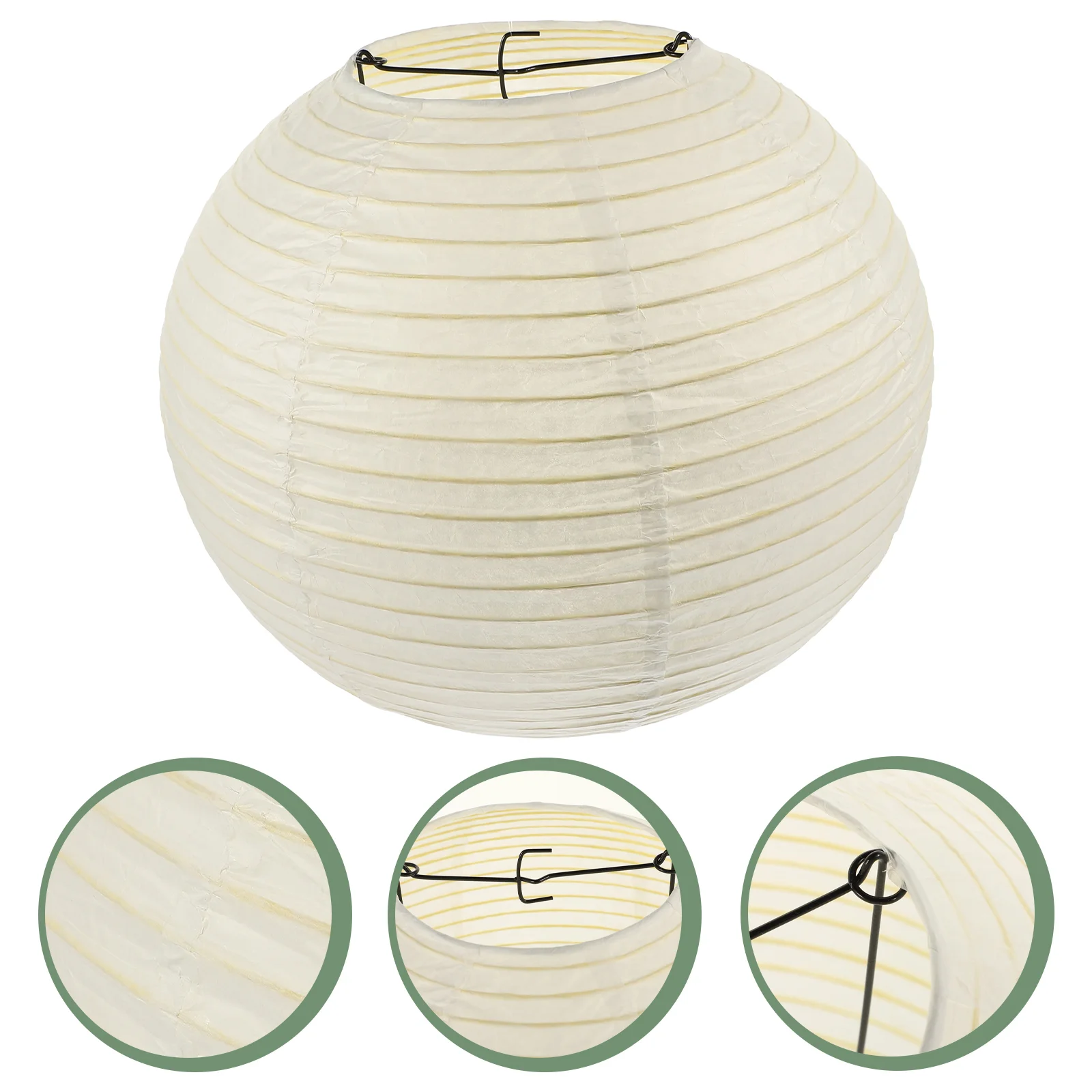 

Ball Chandelier Lampshade Bulb Hanging Light Cover Vintage Decorative Rustic Paper Ceiling