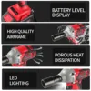 20V Electric Impact Wrench 600N.m Brushless Wrench Rechargeable 1/2 inch Li-ion Battery For Car Tires Cordless Power Tools 2