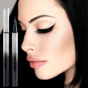 Ultra-thin Waterproof Liquid Eyeliner Korean Makeup for Women Quick Dry Smooth Eye Liner Long Last Lower Eyelash Pen Cosmetics