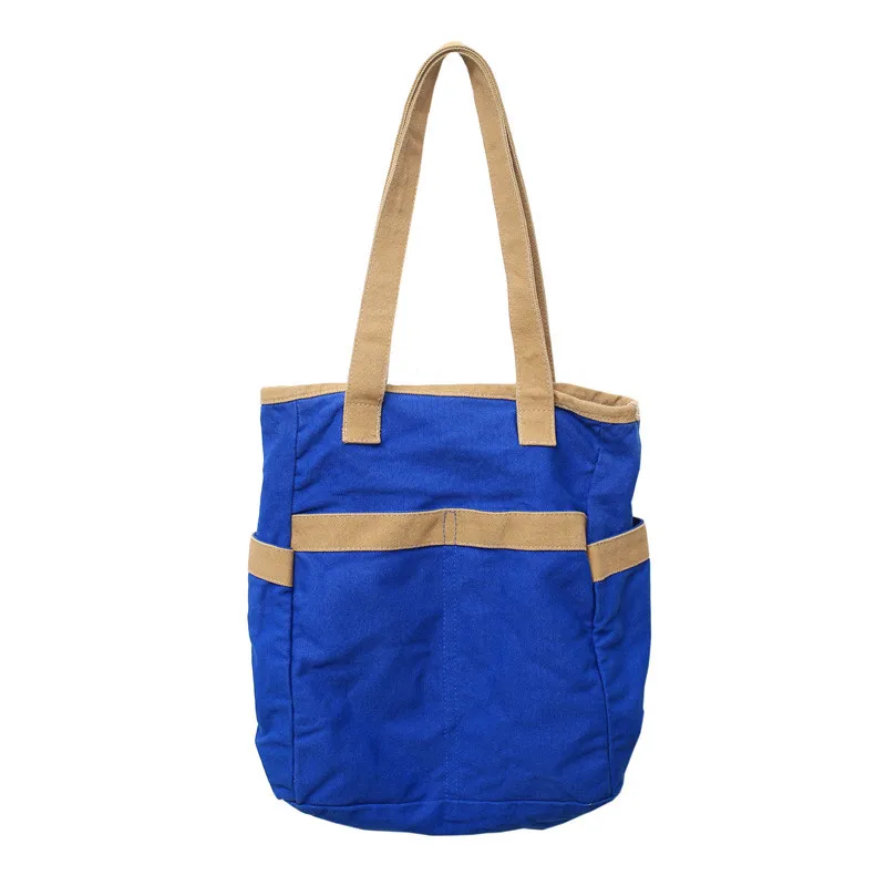 

Canvas Shoulder Shopper Bag Female Large Capacity Shopping Bag Women Messenger Bag Thick Cotton Cloth Books Handbag Ladies Purse