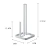 S/L Standing Paper Towel Holder Waterproof Kitchen Organizer Kitchen Paper Hanger Rack Rust-proof Face Towel Rack 6