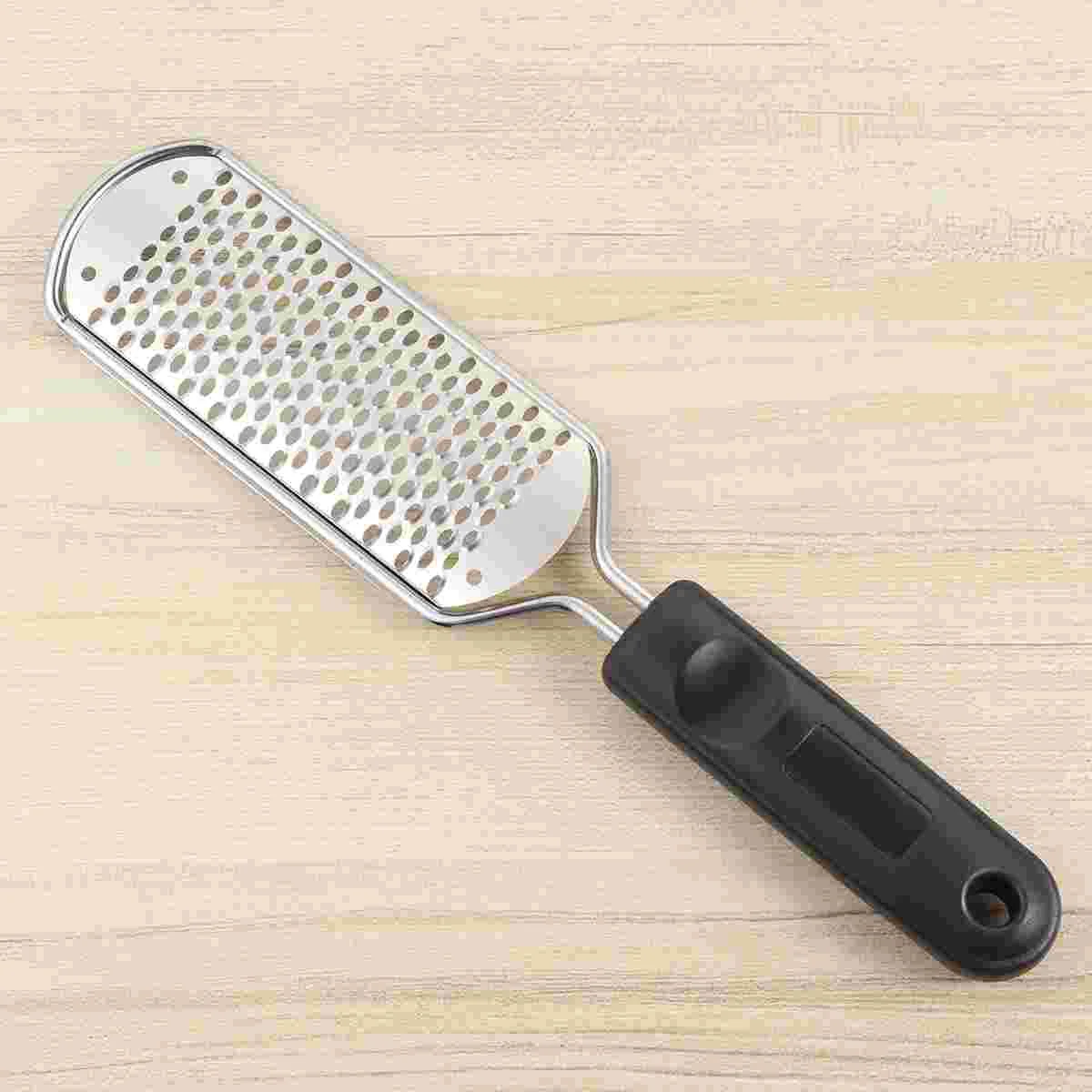 

Professional Foot File Stainless Steel Exfoliating Scrub File Remover Black
