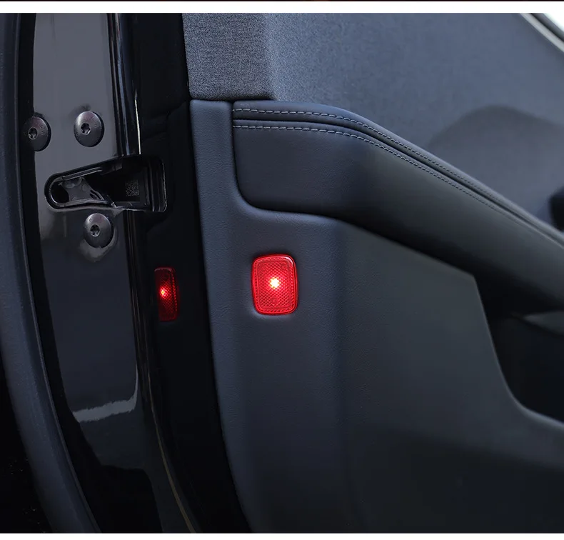 For Tesla Model Y & Model 3 2020-2025 Car Door Warning Light Strong Flashing Lig