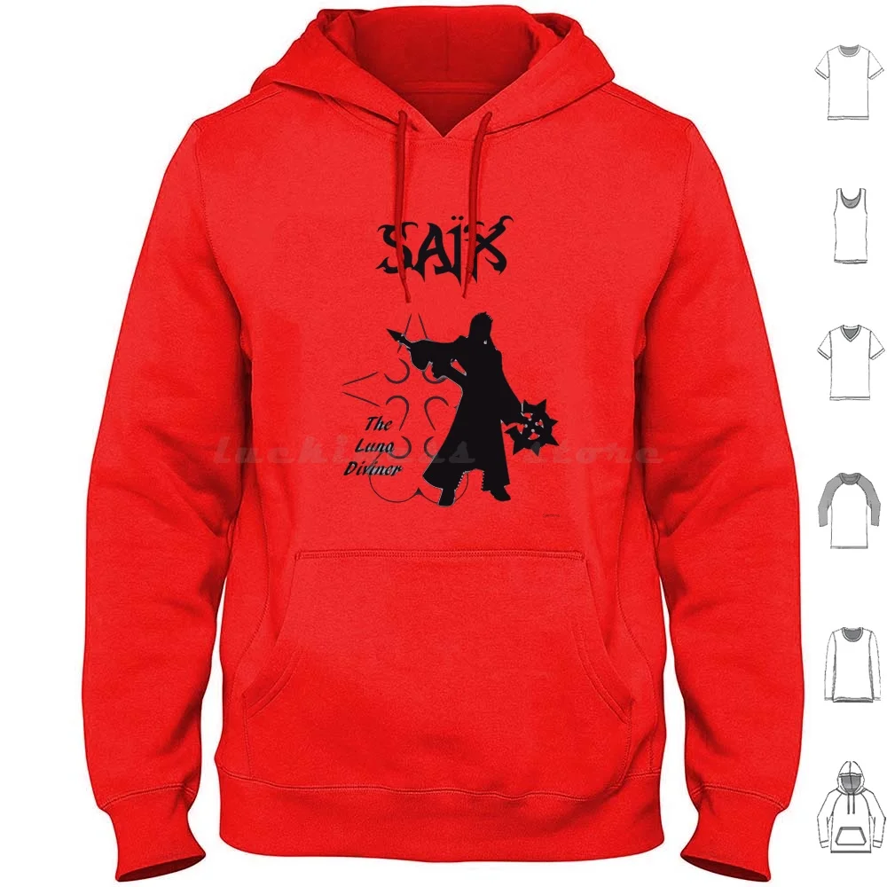 Kingdom Hearts Organization Xiii Shirt-Sa? X Felpa Con Cappuccio In Cotone Manica Lunga Kh Kh2 Kingdom Hearts Kingdom Hearts 2 Org Xiii Org