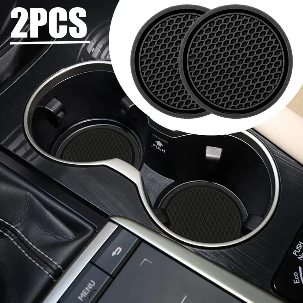 New Car Cup Holder Anti-Slip Silicone Insert Coaster Mat Universal for Most Cars