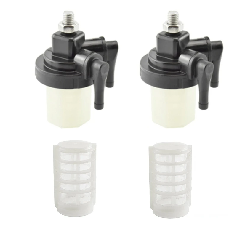 

2 SETS Fuel Filter for Yamaha Outboard Boat Motor Water Separator 9.9Hp 15Hp 20Hp 25Hp 30Hp 40Hp 61N-24560-00