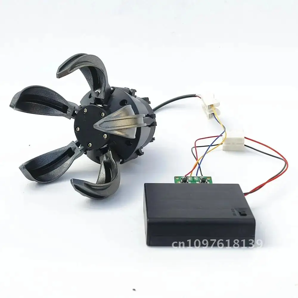 Kit Gripper Claw with Controller Plastic Ball Motor Gripper UAV Arm Excavator Programmable Robot Clamp Toys for Manipulator DIY