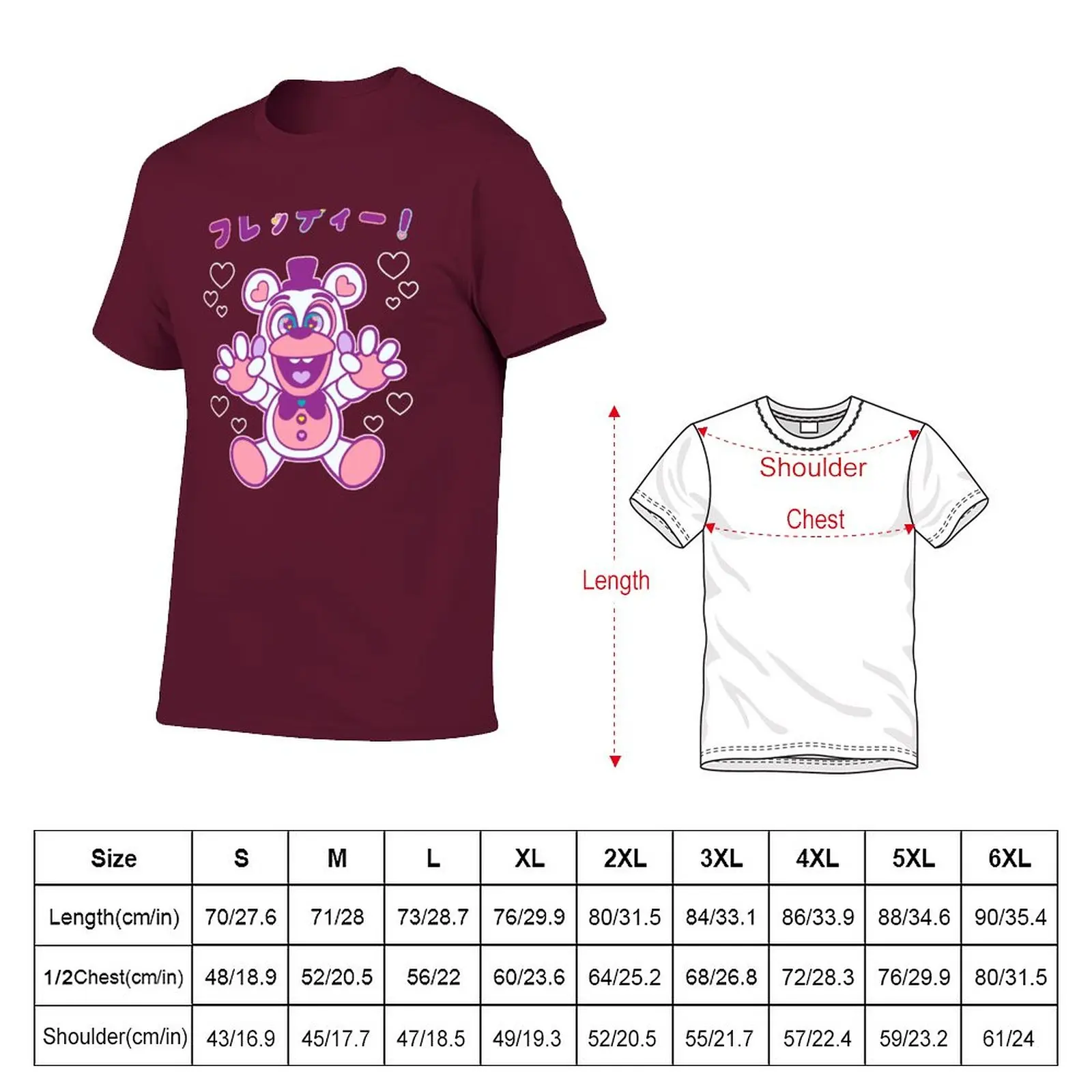Фото Kawaii Funtime розовая футболка для мальчиков Белая Летняя одежда большого размера мужские Графические футболки Аниме №2