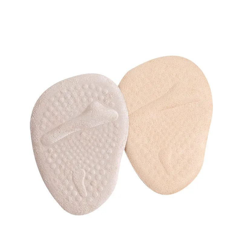 1 Pair Women Soft Silicone Gel Cushion Insoles Metatarsal Support Insert Pad Insoles Silicone Foot Cushions Anti Slip Shoe Pads