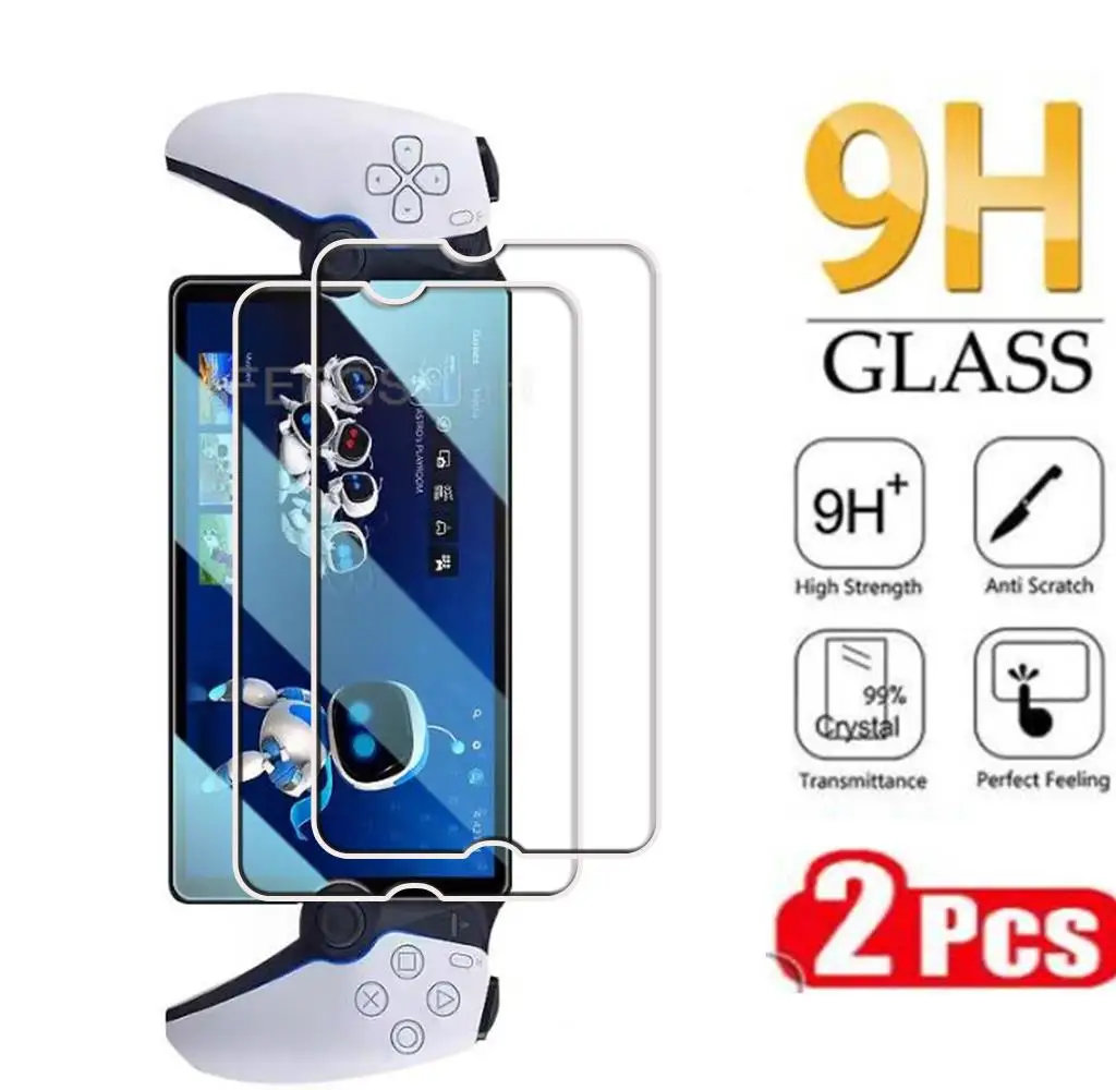 

2 шт. Оригинальное защитное закаленное стекло для Sony PlayStation portps5 8 "PSPortalPS5 Защитная пленка для экрана