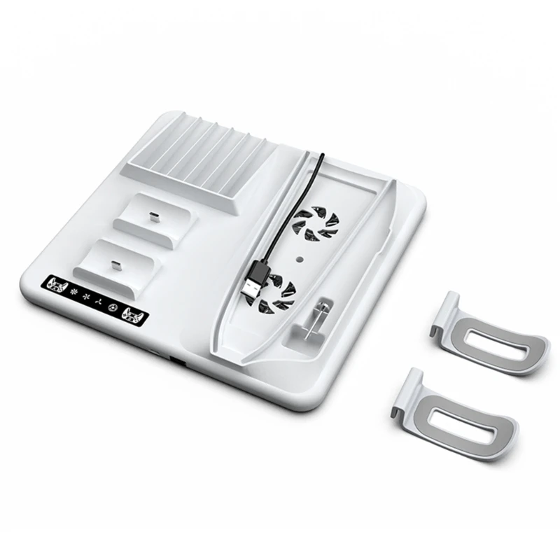 

Handle Charging Station with Headset Rack Disc Storage Bracket for P5 Host